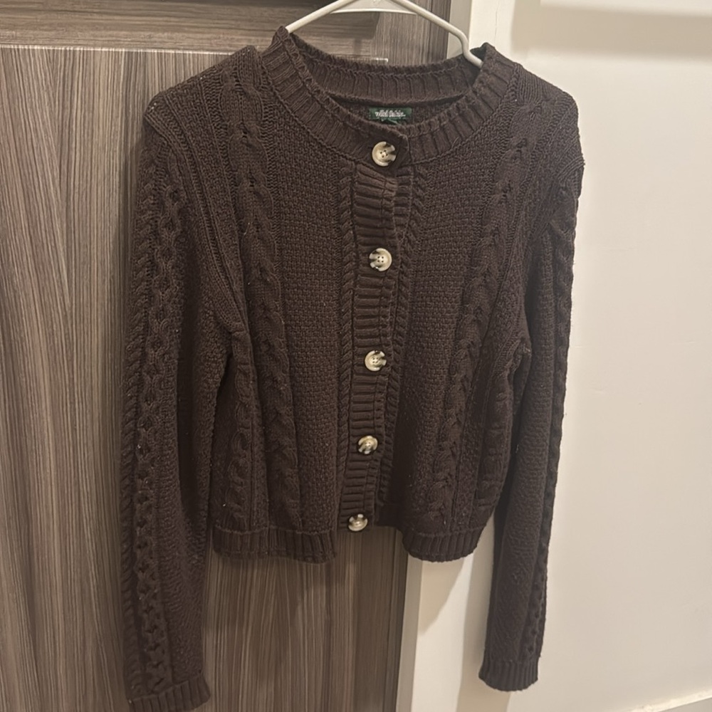 Target Button Down Sweater
